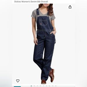 Dickies denim overalls